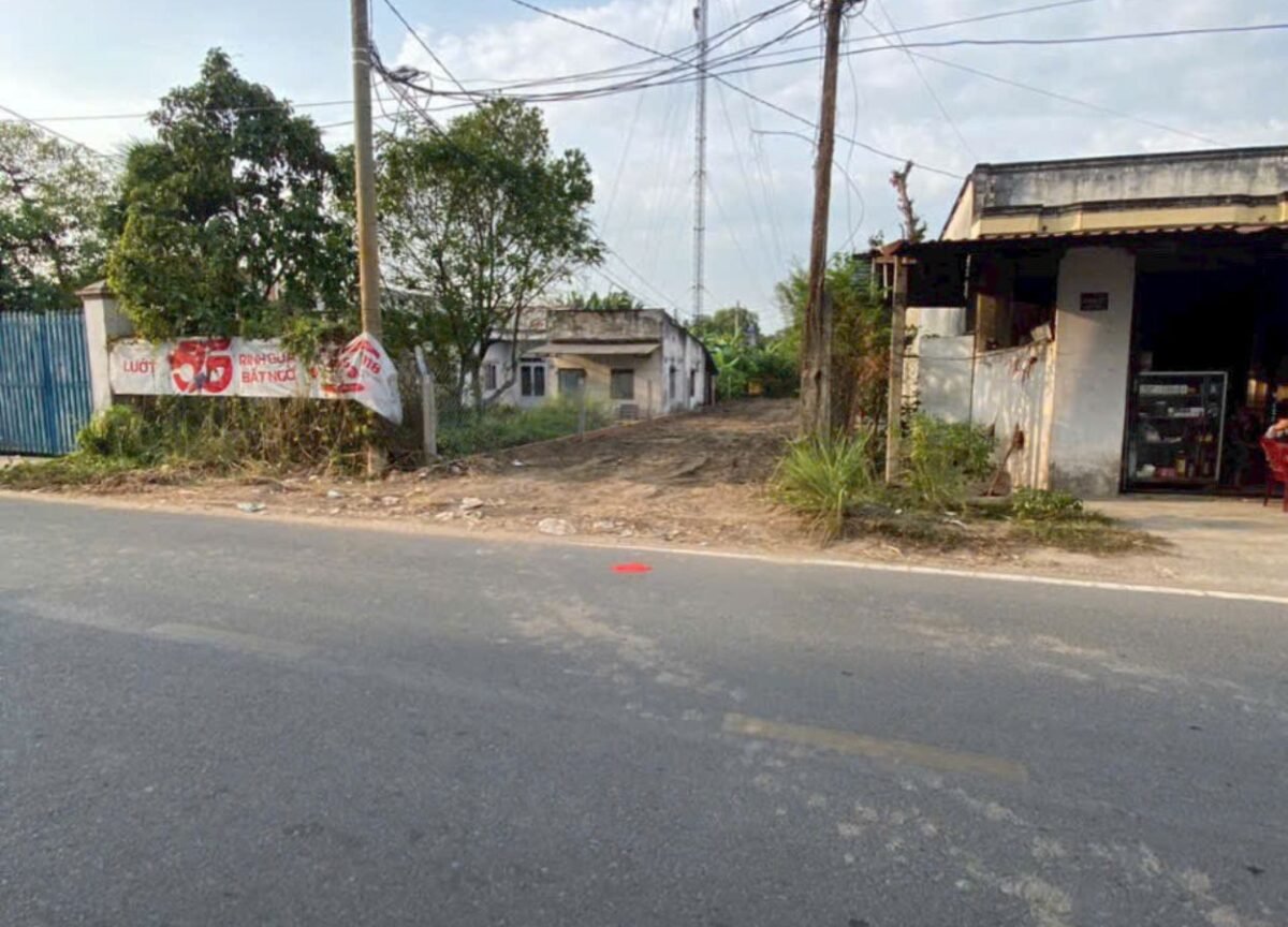 Bán đất mặt tiền trung tâm đức hòa – sát TL 10, khu vực ngân hàng & kinh doanh sôi động